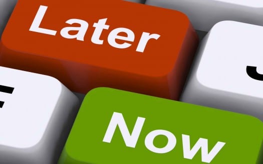 Put Off Procrastination