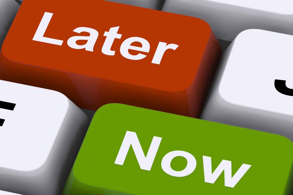 Put Off Procrastination