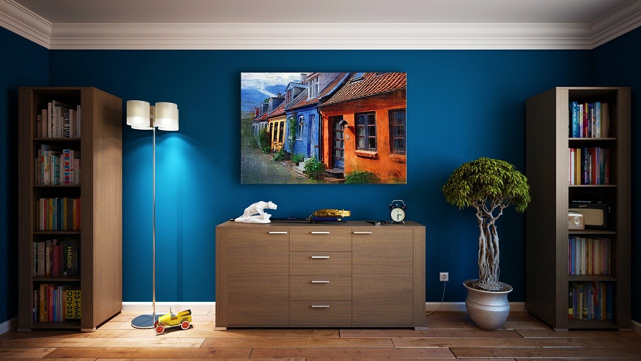Cover Your Bare Apartment Walls on a Budget- Ann Arbor Apartments managed by CMB